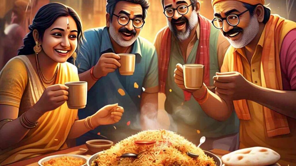 Chai aur biryani Culture